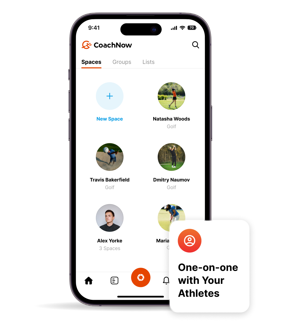 Spaсes - Your Private, Secure Athlete Communication Channel