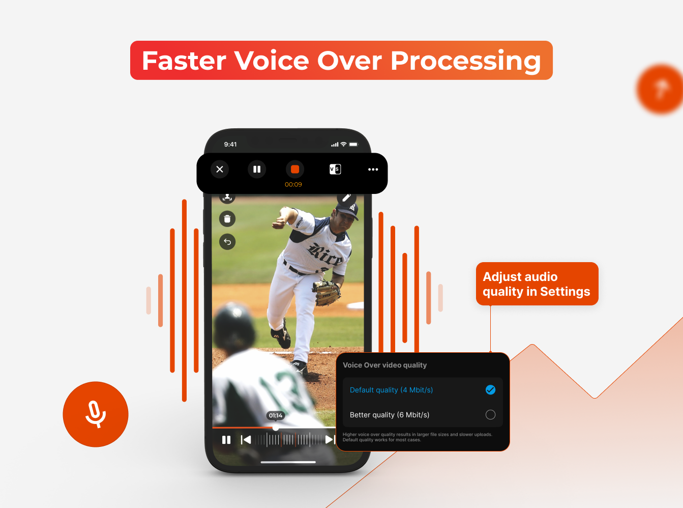 Faster Voice Over Processing (Light)