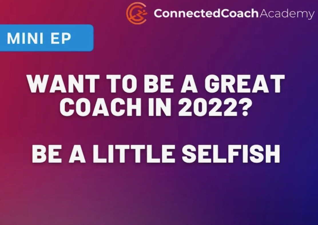 Want to be a Great Coach?