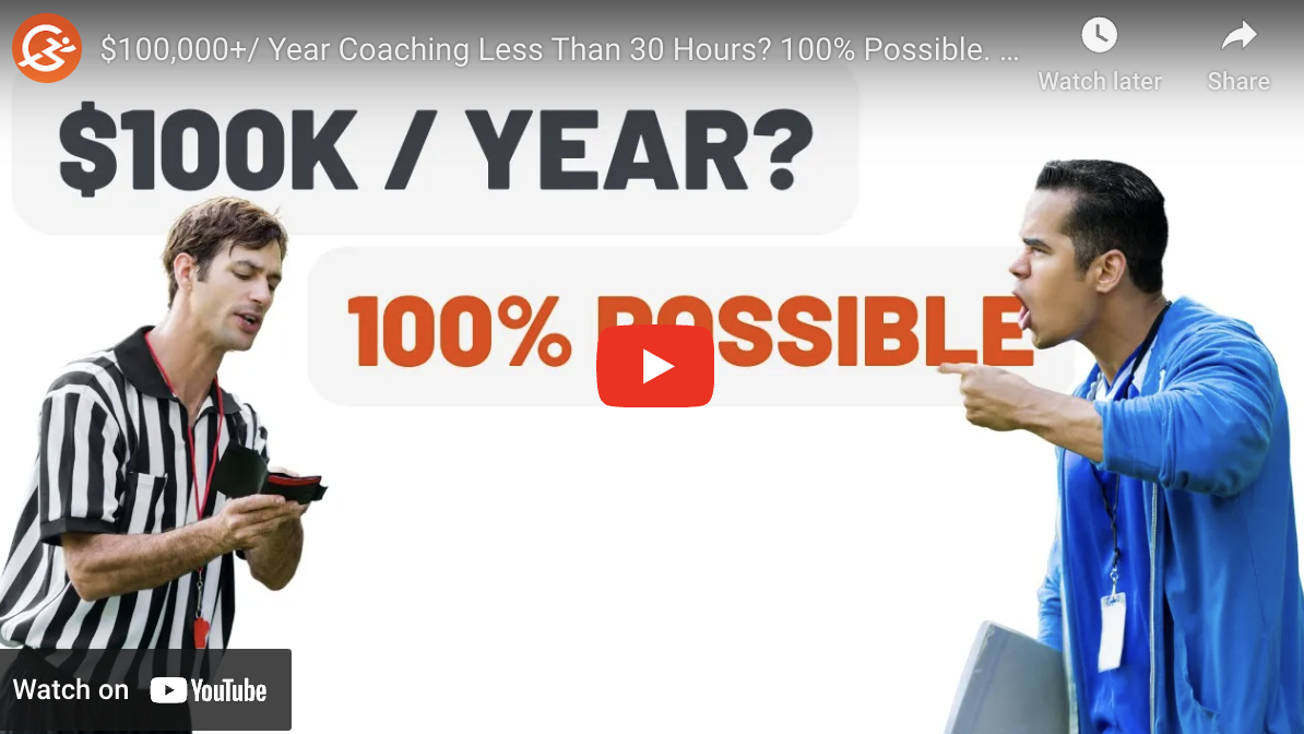 How to Make $100,000+/ Year Coaching Less Than 30 Hours a Week (Yes, Really)