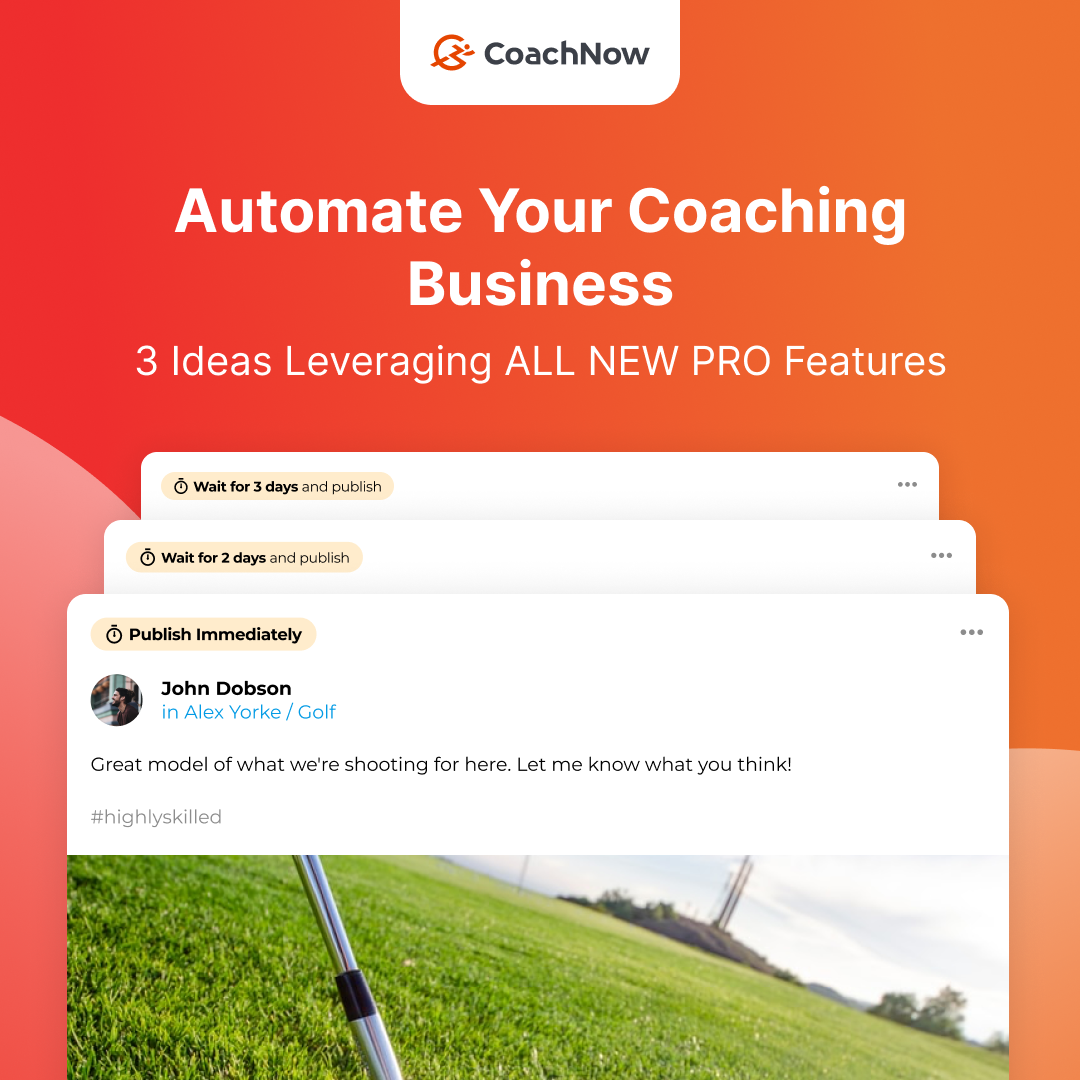 3 Ideas for Automating Your Coaching Business