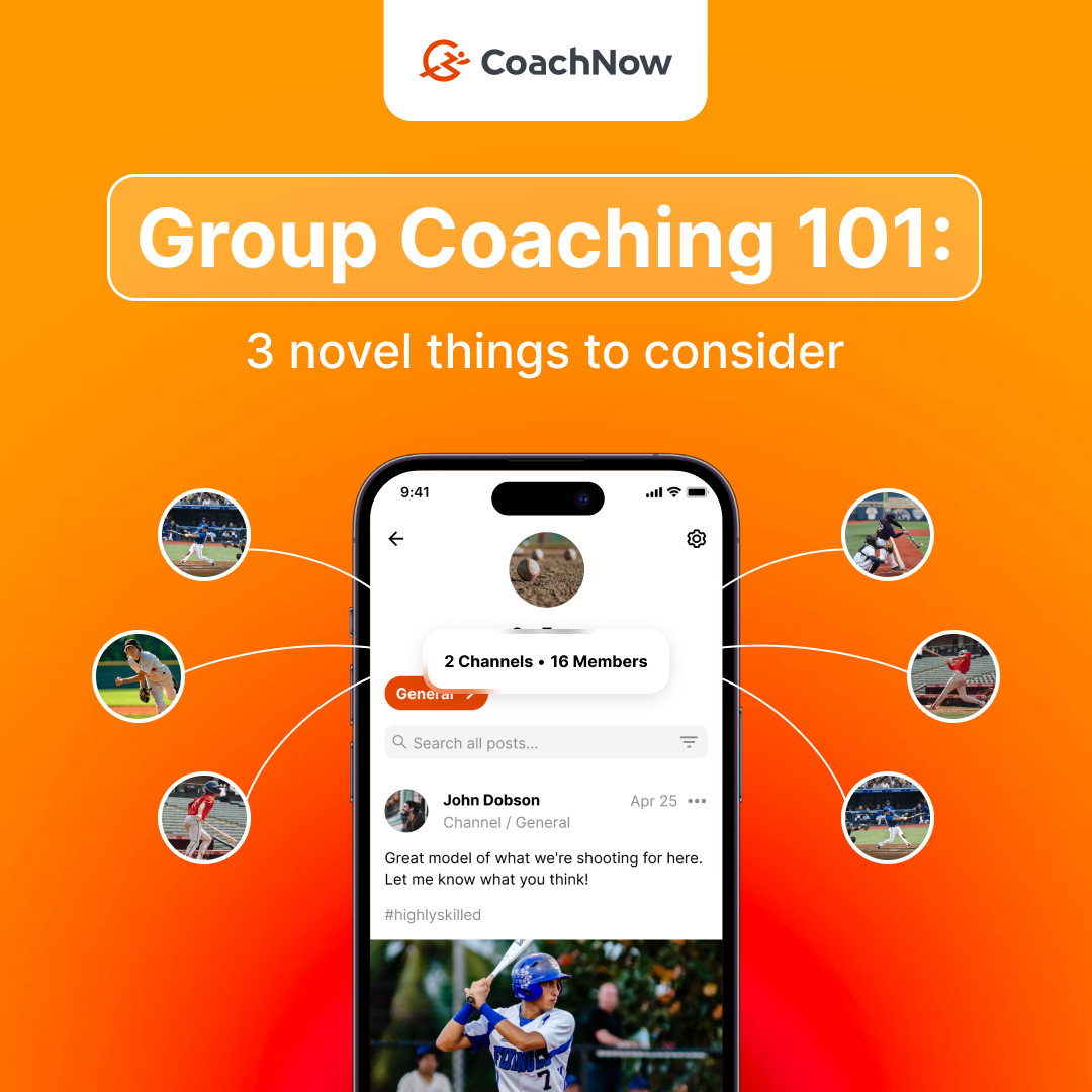 Group Coaching 101: 3 Novel Things to Consider