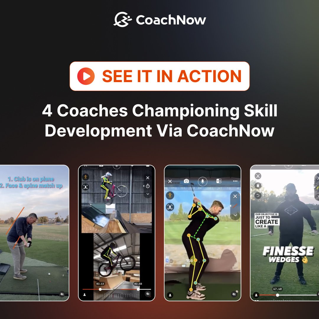 See the Coaches Championing Skills Development via CoachNow